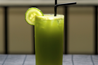 Cucumber and apple cooler