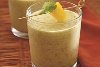 Pinapple and coconut smoothie