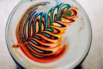 colourful coffe