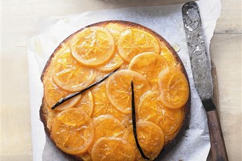 Orange and vanilla cake
