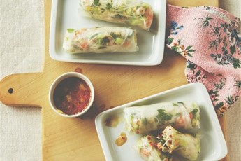 Prawn noodle rolls