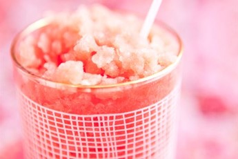 Strawberry vodka granita recipe