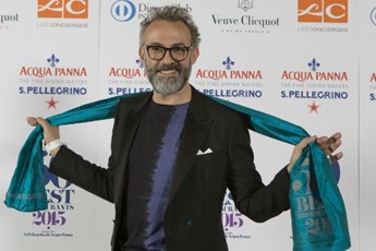 Chef Massimo Bottura's Osteria Francescana took out the top spot on the night