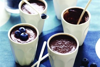 Chocolate pots de crème - Kate Gibbs