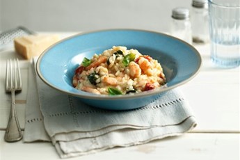 Prawn risotto