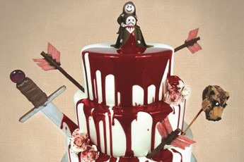 Pictures of red velvet wedding cakes