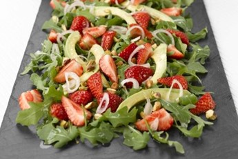 Strawberry avocado salad