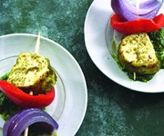 Delicate mint paneer tikka recipe