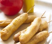 The Hairy Bikers' corn dogs recipe