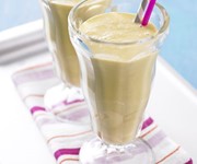 Peaches and cream malted milkshake recipe