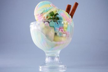 colourful ice cream