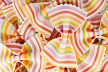 colourful pasta