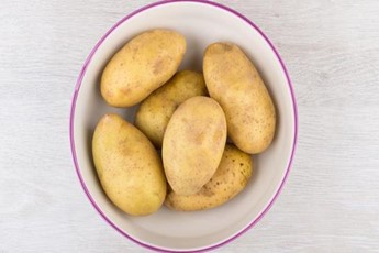 raw potatoes